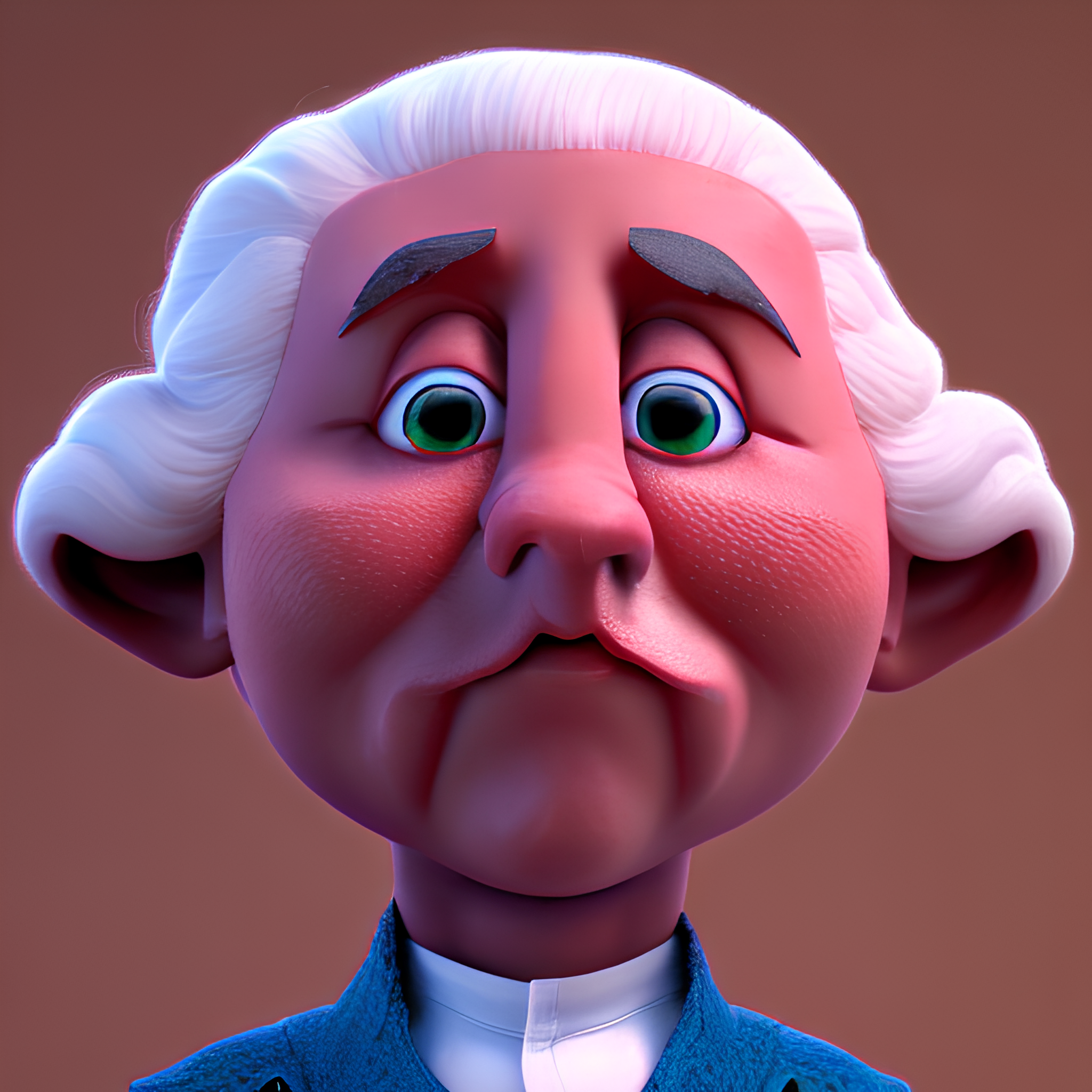 U.S. presidents as Pixar characters